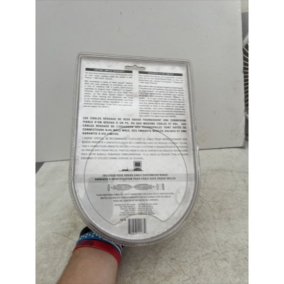 Geek Squad CAT-6 RJ-45 Network Cable, 3' Brand New & Factory Sealed! - Picture 7 of 7